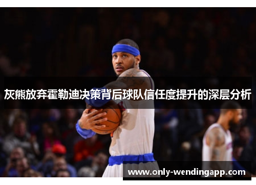 灰熊放弃霍勒迪决策背后球队信任度提升的深层分析