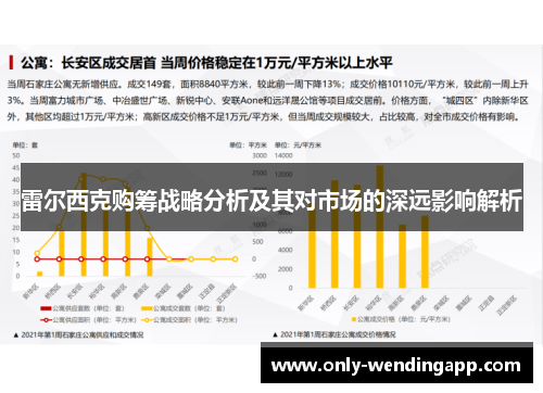 雷尔西克购筹战略分析及其对市场的深远影响解析