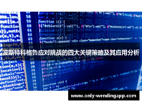 波斯特科格鲁应对挑战的四大关键策略及其应用分析